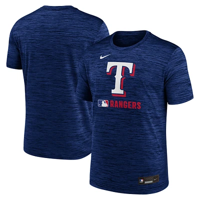 Men's Nike Royal Texas Rangers Authentic Collection Velocity Performance T-Shirt
