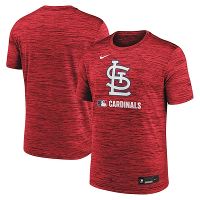 Men's Nike Red St. Louis Cardinals Authentic Collection Velocity Performance T-Shirt