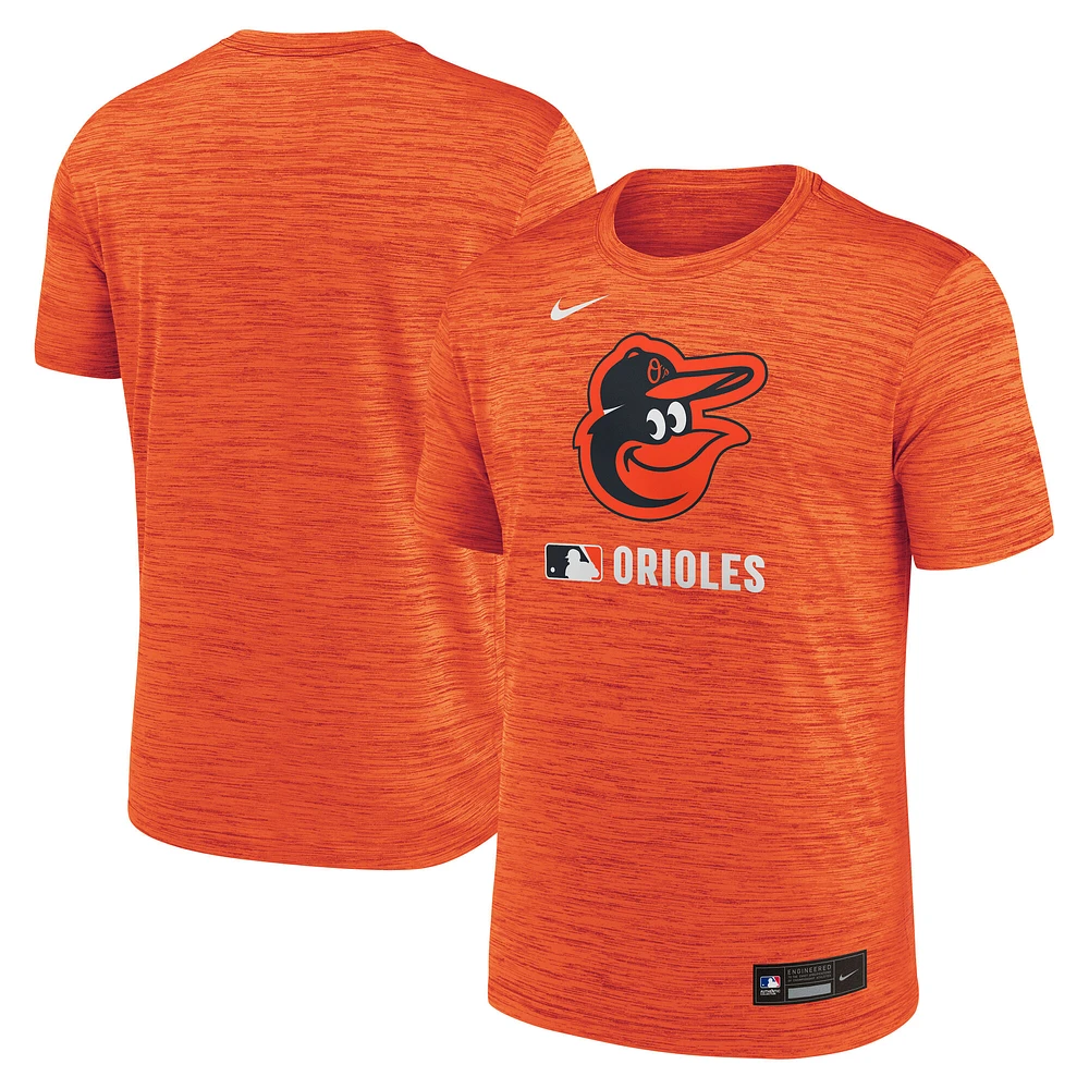 Men's Nike Orange Baltimore Orioles Authentic Collection Velocity Dri-FIT T-Shirt