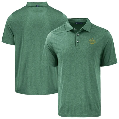 Men's Cutter & Buck Green Notre Dame Fighting Irish Play Like A Champion Today Coastline Epic Comfort Eco Recycled Polo