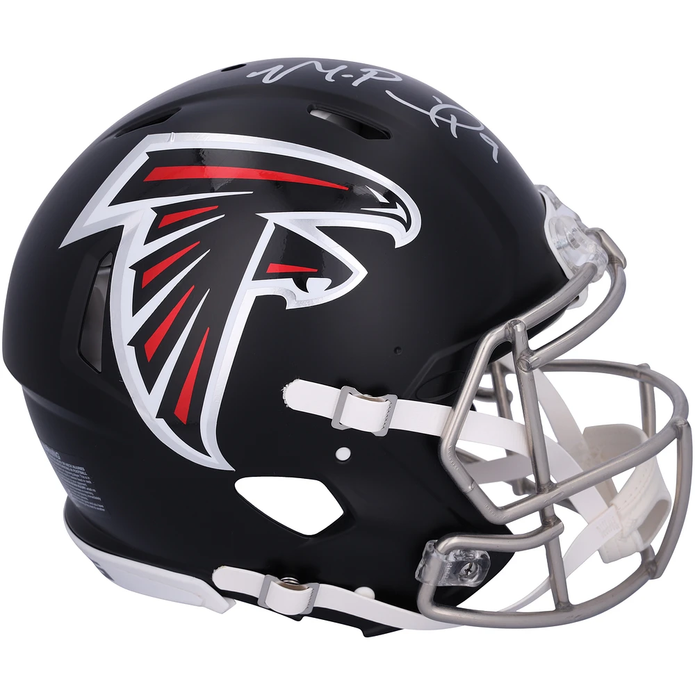 Michael Penix Jr. Atlanta Falcons Autographed Riddell Speed Authentic Helmet