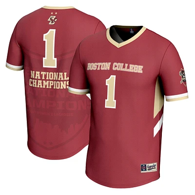 Unisex GameDay Greats Maroon Boston College Eagles 2024 NCAA Women's Lacrosse National Champions Lightweight Fashion Jersey