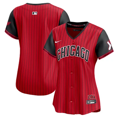 Women's Nike Red/Black Chicago White Sox 2025 City Connect Limited Jersey