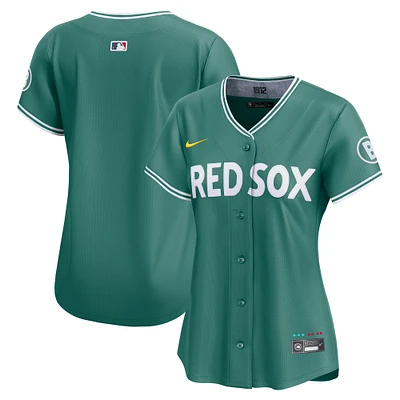 Women's Nike Green Boston Red Sox 2025 City Connect Limited Jersey