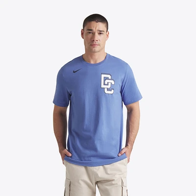 Men's Nike CJ Abrams Blue Washington Nationals 2025 City Connect Fuse Name & Number T-Shirt