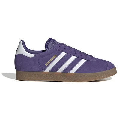 Men's adidas Originals Purple Real Madrid Terrace Icons Collection Gazelle Shoes