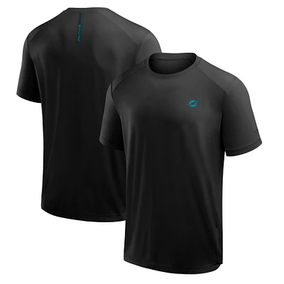 Men's Fanatics Black Miami Dolphins Front Office Move Mono T-Shirt