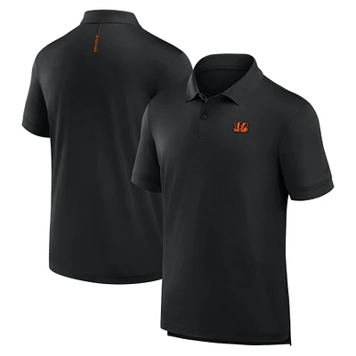 Men's Fanatics Black Cincinnati Bengals Front Office Move Mono Polo