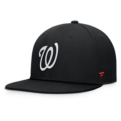 Men's Fanatics Black Washington Nationals Walk-Off Bullpen Snapback Hat