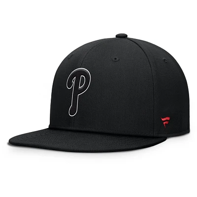 Men's Fanatics Black Philadelphia Phillies Walk-Off Bullpen Snapback Hat