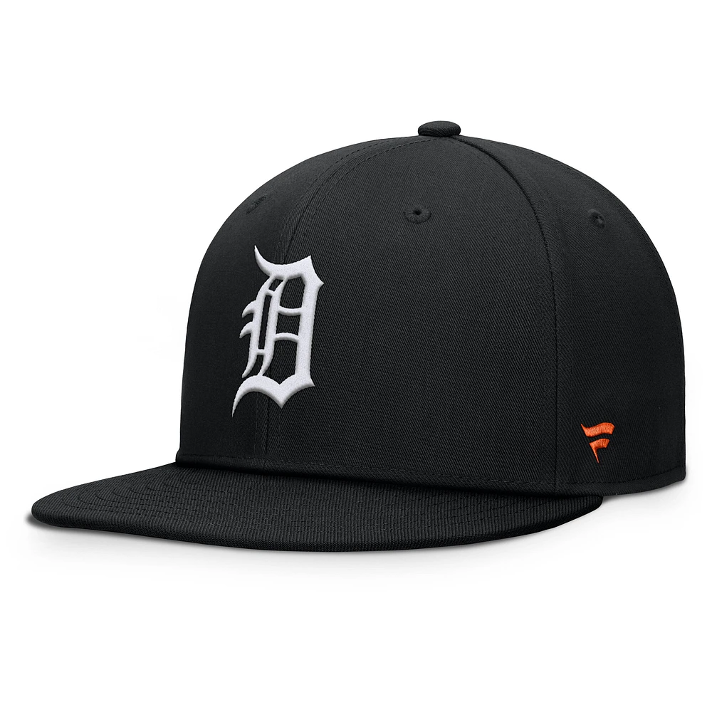Men's Fanatics Black Detroit Tigers Walk-Off Bullpen Snapback Hat