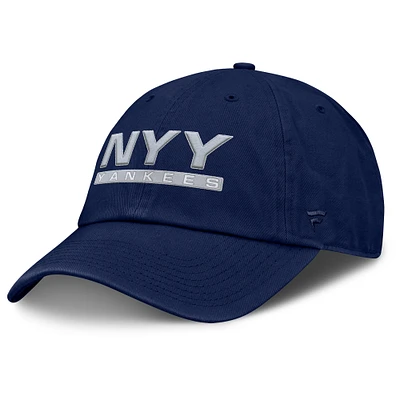 Women's Fanatics Navy New York Yankees Fly Out Adjustable Hat