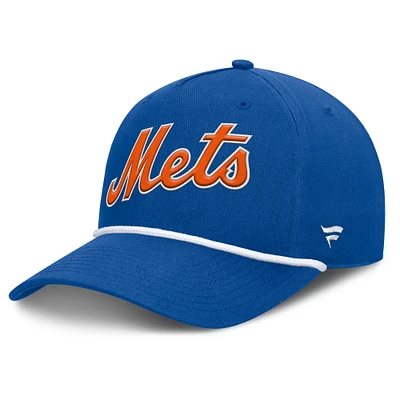 Men's Fanatics Royal New York Mets Clubhouse Foul Ball A-Frame Adjustable Hat