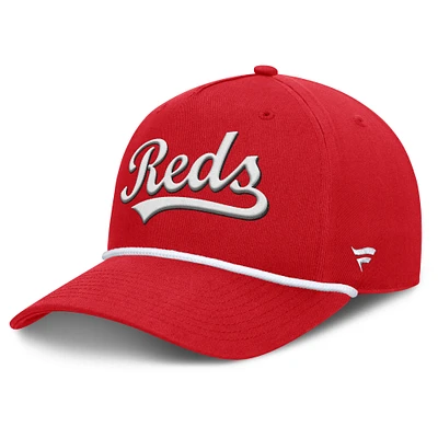 Men's Fanatics Red Cincinnati Reds Clubhouse Foul Ball A-Frame Adjustable Hat