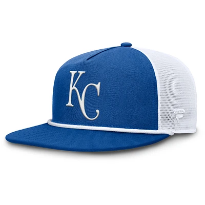 Men's Fanatics Royal/White Kansas City Royals Clubhouse Change Up Snapback Hat