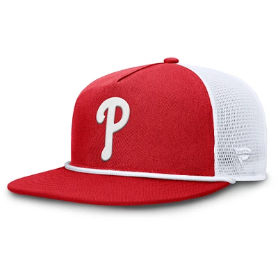 Men's Fanatics Red/White Philadelphia Phillies Clubhouse Change Up Snapback Hat