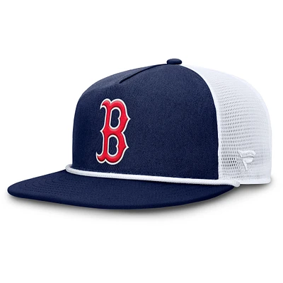 Men's Fanatics Navy/White Boston Red Sox Clubhouse Change Up Snapback Hat