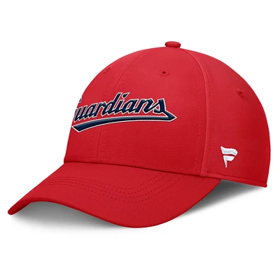 Men's Fanatics Red Cleveland Guardians Core Flex Hat