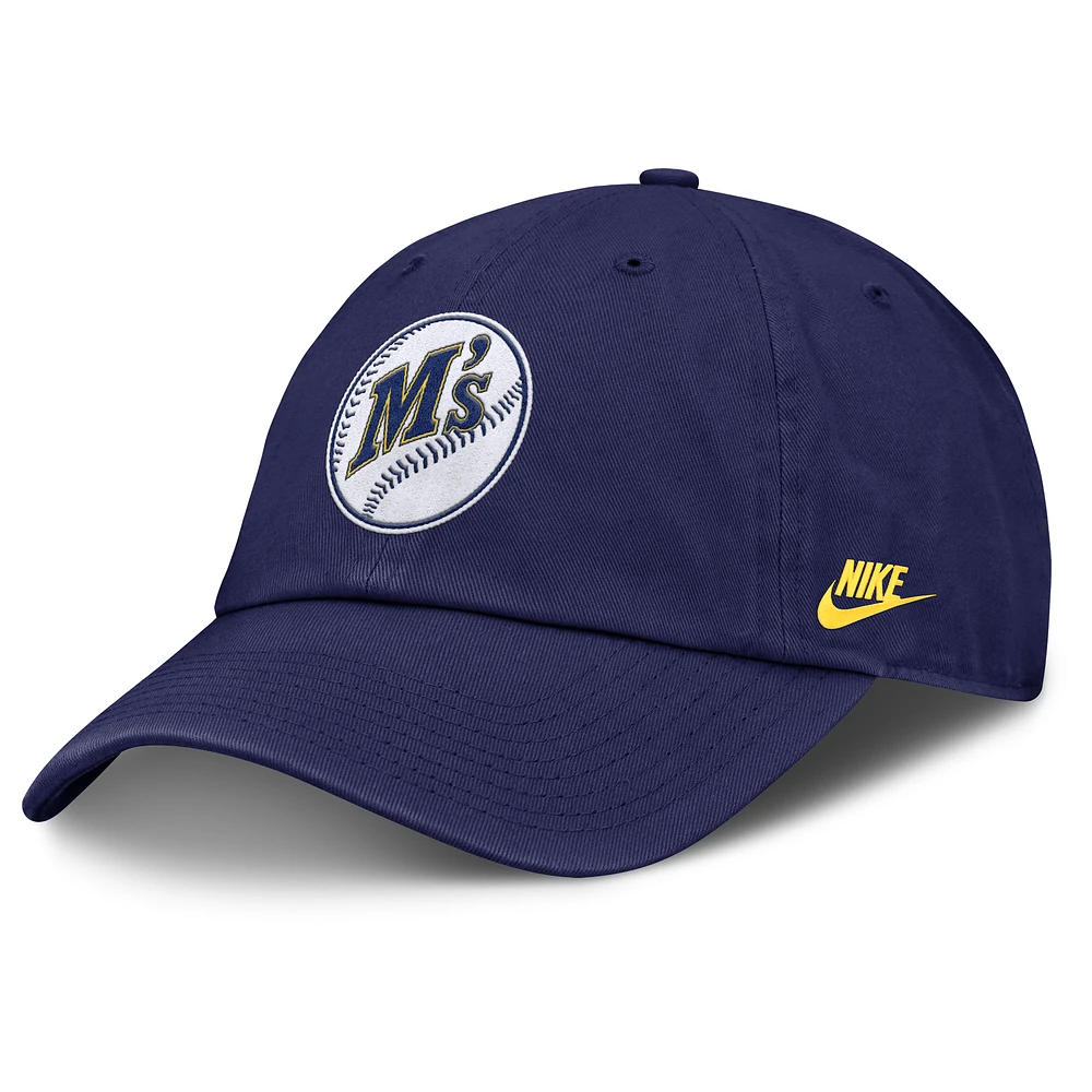 Men's Nike Royal Seattle Mariners Club Adjustable Hat