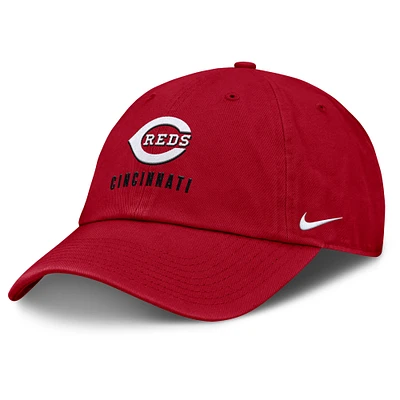 Men's Nike Red Cincinnati Reds Club Adjustable Hat