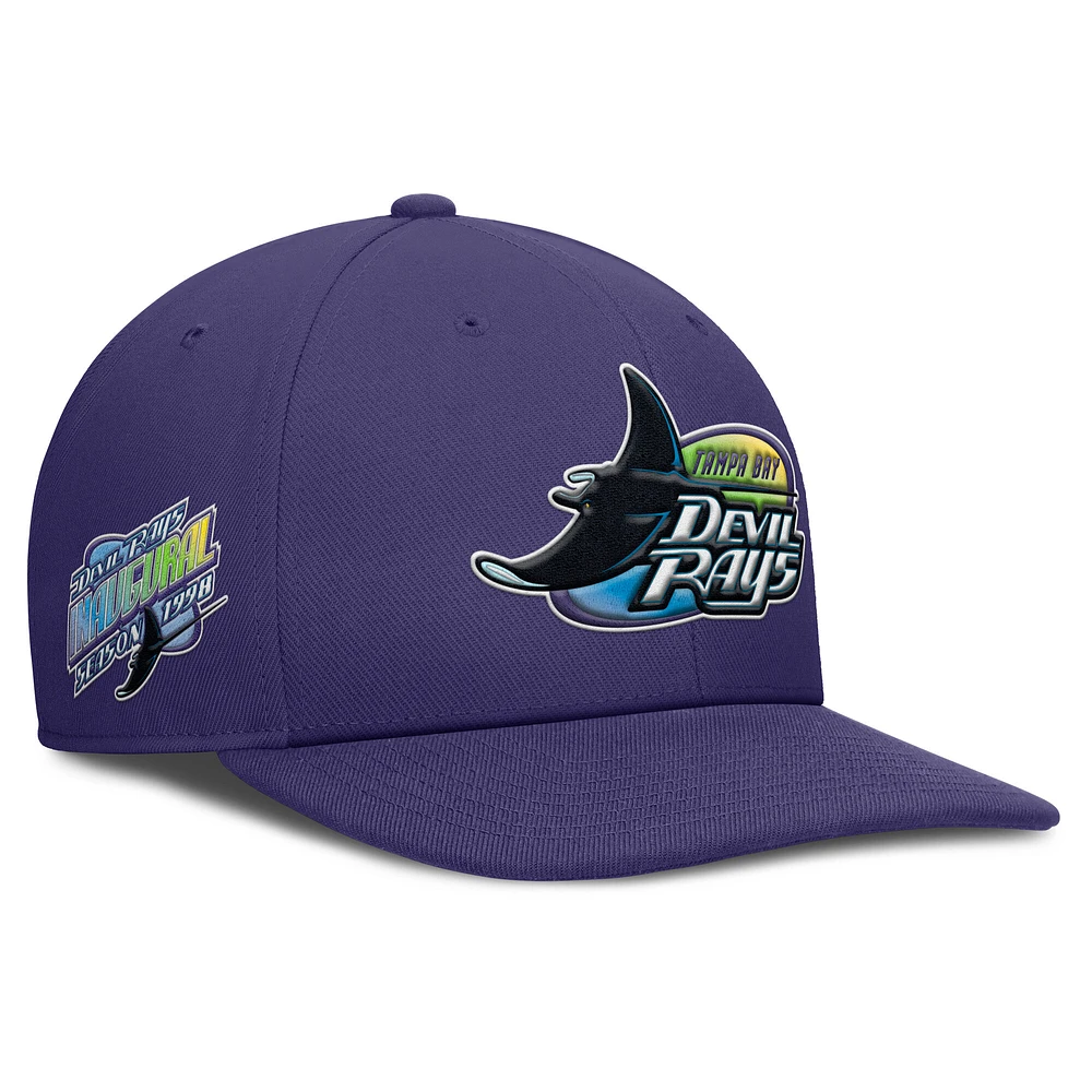 Men's Nike /Purple Tampa Bay Rays Pro Performance Snapback Hat