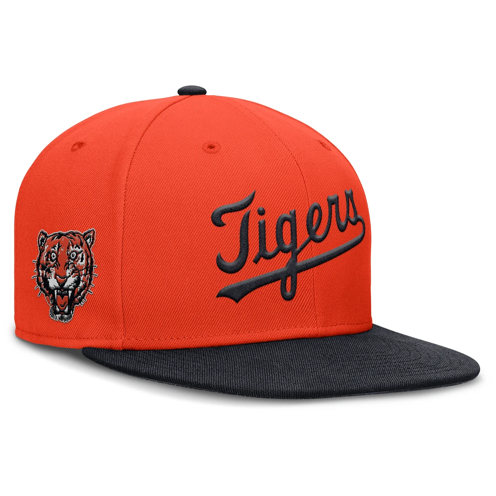 Men's Nike Orange Detroit Tigers True Performance Fitted Hat