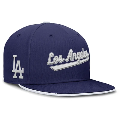 Men's Nike Royal Los Angeles Dodgers True Performance Fitted Hat