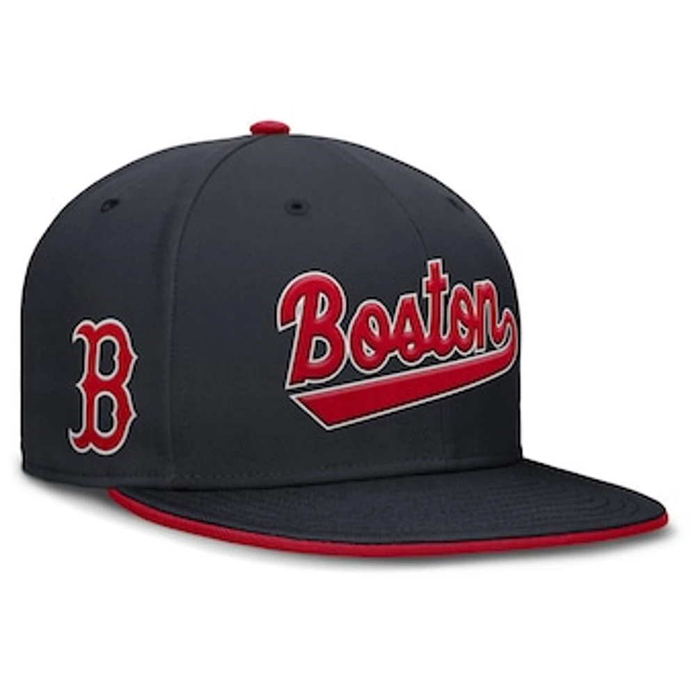 Men's Nike Navy Boston Red Sox True Performance Fitted Hat