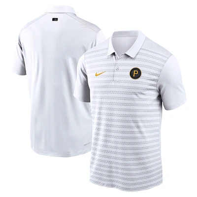 Men's Nike White Pittsburgh Pirates Authentic Collection City Connect Victory Performance Polo