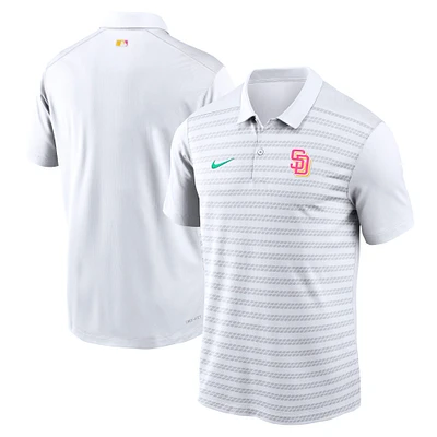 Men's Nike White San Diego Padres Authentic Collection City Connect Victory Performance Polo