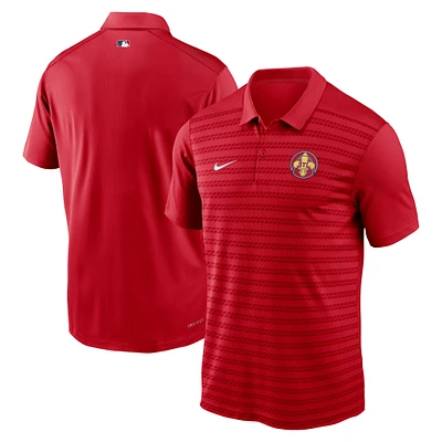 Men's Nike Red St. Louis Cardinals Authentic Collection City Connect Victory Performance Polo