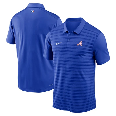 Men's Nike Royal Atlanta Braves Authentic Collection City Connect Victory Performance Polo