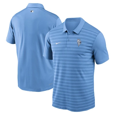 Men's Nike Light Blue Kansas City Royals Authentic Collection Connect Victory Performance Polo