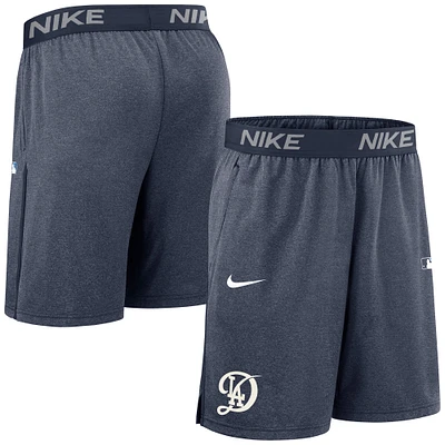 Men's Nike Navy Los Angeles Dodgers Authentic Collection City Connect Performance Knit Shorts