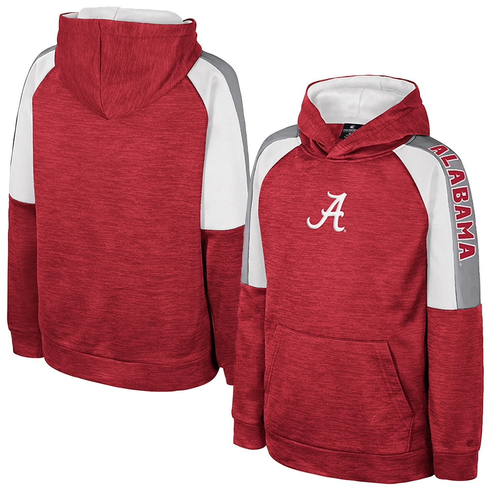 Youth Colosseum Crimson Alabama Crimson Tide Pullover Hoodie