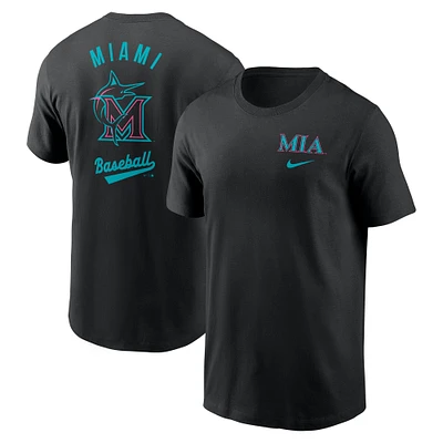 Men's Nike Black Miami Marlins 2025 City Connect T-Shirt