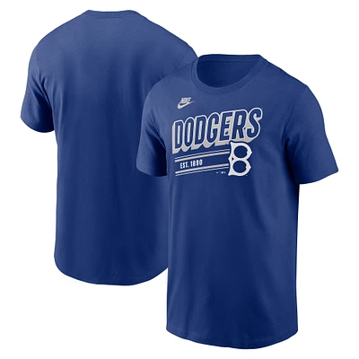 Men's Nike Royal Brooklyn Dodgers Cooperstown Collection Retro T-Shirt