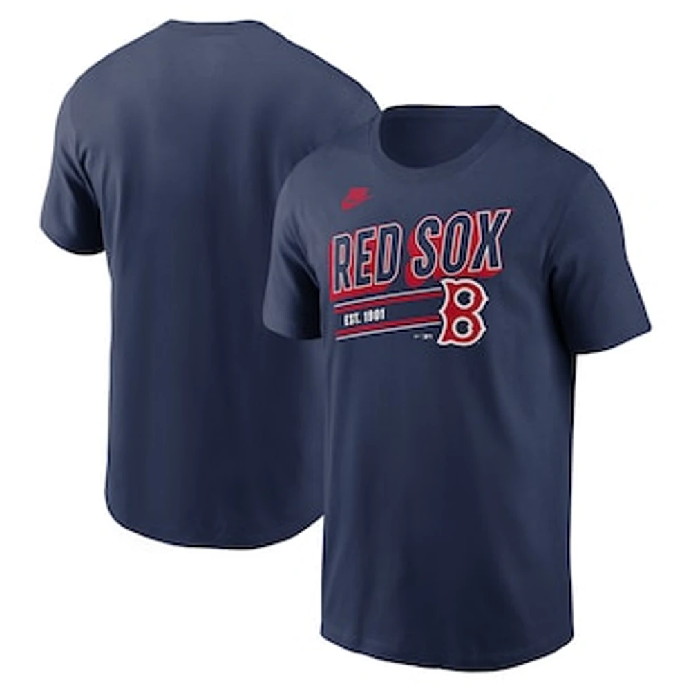 Men's Nike Navy Boston Red Sox Cooperstown Collection Retro T-Shirt