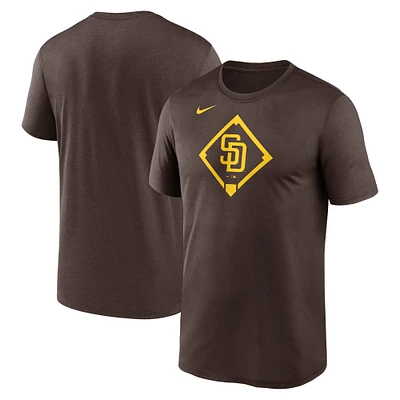 Men's Nike Brown San Diego Padres Icon Legend Performance T-Shirt