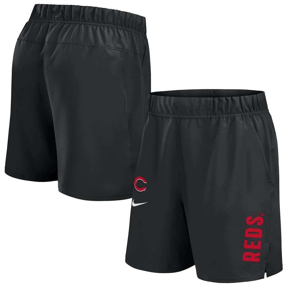 Men's Nike Black Cincinnati Reds Woven Victory Dri-FIT Shorts