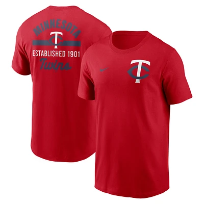 Men's Nike Red Minnesota Twins T-Shirt