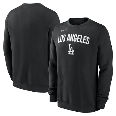 Men's Nike Black Los Angeles Dodgers Pullover Sweatshirt