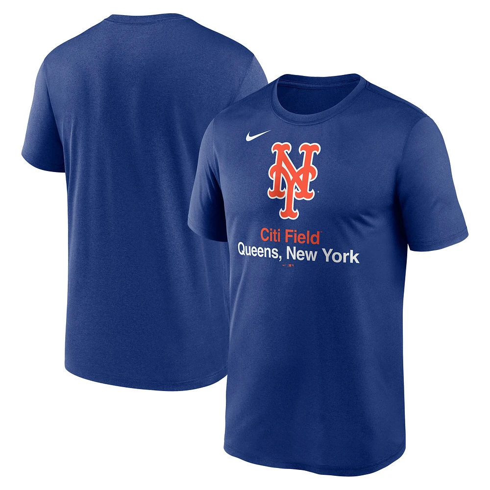 Men's Nike Royal New York Mets Stadium Legend Performance T-Shirt