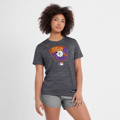 Women's Nike Black San Francisco Giants 2025 City Connect Authentic Collection Velocity Performance T-Shirt