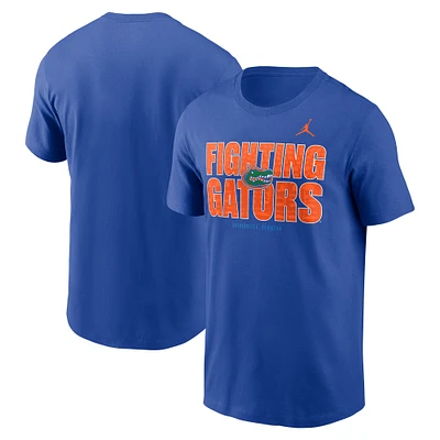 Men's Jordan Brand Royal Florida Gators Campus Local T-Shirt