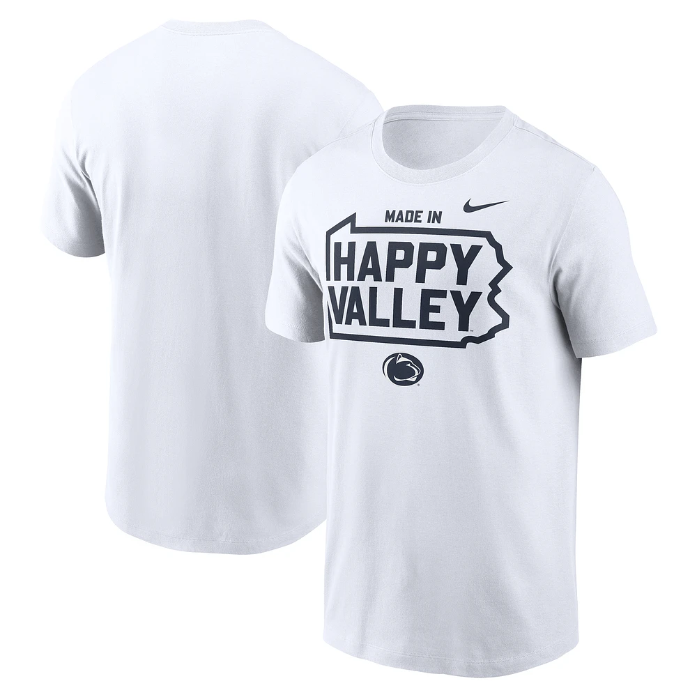 Men's Nike White Penn State Nittany Lions Campus Local T-Shirt