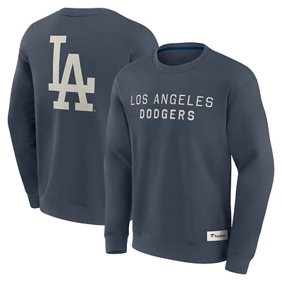Men's Fanatics Blue Los Angeles Dodgers Elements Future Ground Lettering Pullover Sweatshirt