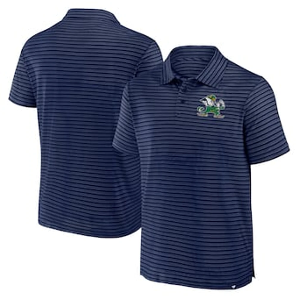 Men's Fanatics Navy Notre Dame Fighting Irish Victory Calls Stripe Polo