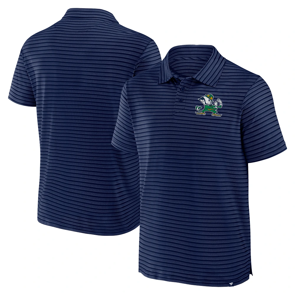 Men's Fanatics Navy Notre Dame Fighting Irish Victory Calls Stripe Polo