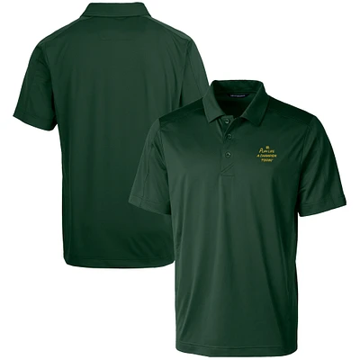 Men's Cutter & Buck Green Notre Dame Fighting Irish Big Tall Play Like A Champion Today Prospect Eco Textured Stretch Recycled DryTec Polo